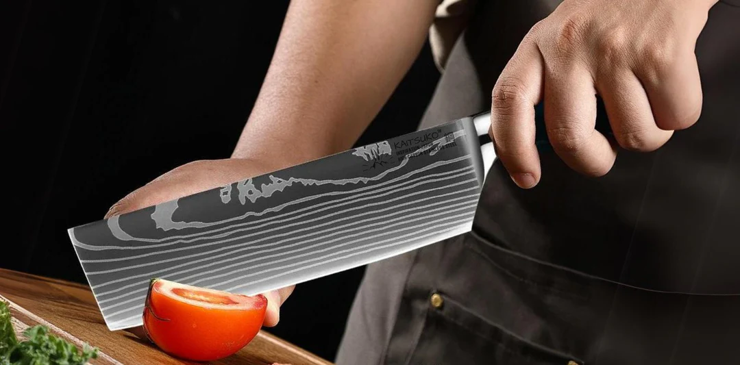 Nakiri Messer kaitsuko japanische Klinge Damast High-End Deutschland