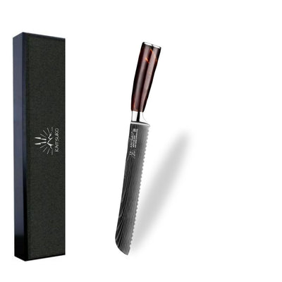 Couteau à pain japonais pour brioche et bruscetta Kaitsuko France