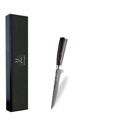 Couteau de cuisine à désosser japonais pour retirer la viande des os Kaitsuko Collection Forest Wood