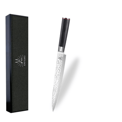 Couteau à trancher Kaitsuko avec manche en pakka