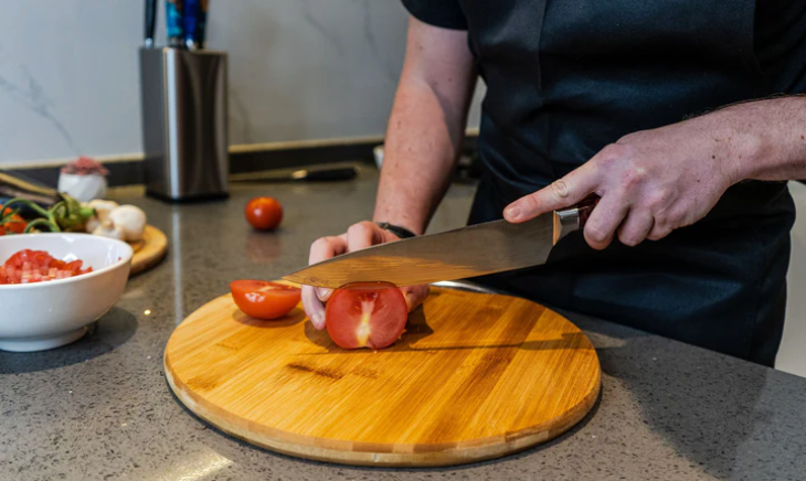 Ergonomisch geformte Küchenmesser