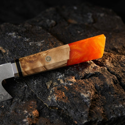 Manche couteau Kiritsuke damas Spectre 1