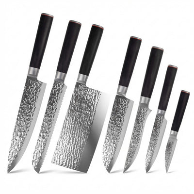 Set de 7 couteaux japonais Kaito